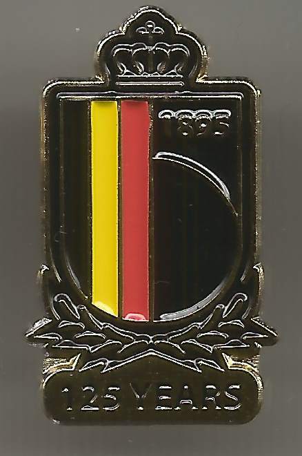 Pin Fussballverband Belgien 125 Jahre